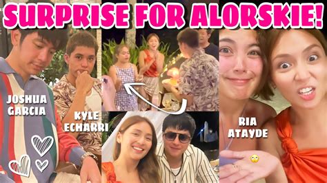 KATHRYN BERNARDOS SURPRISE FOR HER BFF ALORSKIE WITH RIA ATAYDE AND