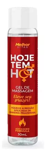 Hoje Tem Hot Gel Lubrificante Ntimo E Gel De Massagem Parcelamento Sem Juros