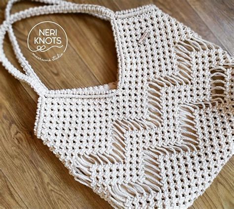 Bag Macrame Bag Shoulder Bag Shopping Bag Handmade Bag Beach Bag