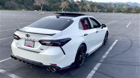 Upgrades To My 2018 Camry Xse V6 With Oem Body Kit Trim And Quad