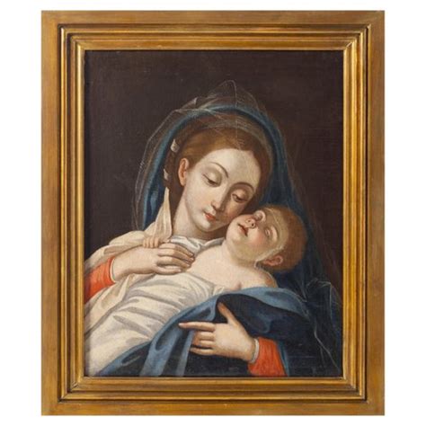 Seguace Di Giovan Battista Salvi Il Sassoferrato Madonna Con Bambino