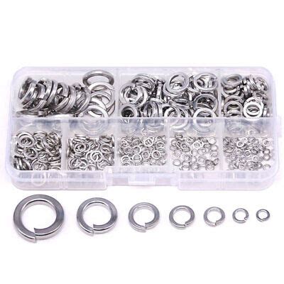 2X Spring Lock Washer 304 Stainless Steel Spring Lock Washer Assortment