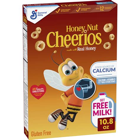 Buy Cheerios Honey Nut Cheerios Heart Y Breakfast Cereal Gluten Free Cereal With Whole Grain