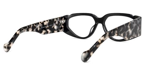 Geometric Black Eyeglasses