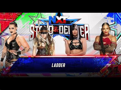 Wwe K Rhea Ripley Vs Valhalla Vs Blair Davenport Vs Bianca Belair