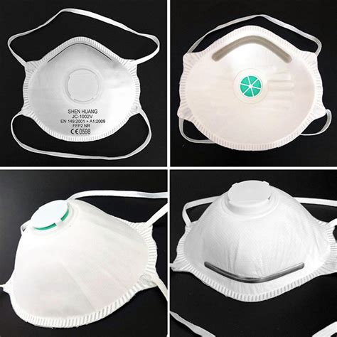 Cup Shaped Non Woven Ffp Nr Half Face Dust Mask With Exhalation Valve