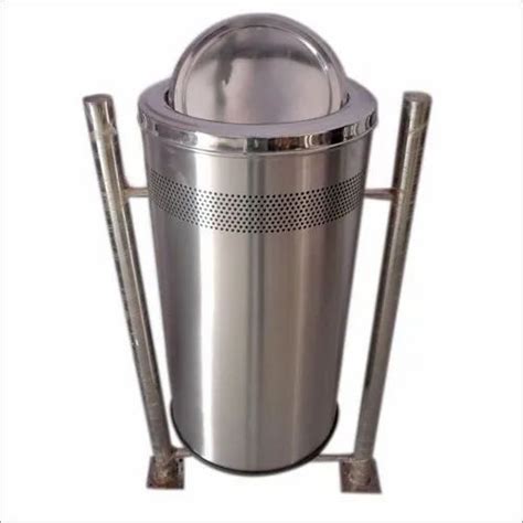 Stainless Steel Dust Bins Stainless Steel Garbage Bin With Lid