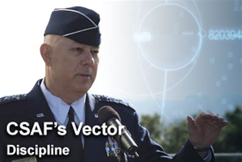 Latest Vector Highlights Importance Of Discipline Air Force