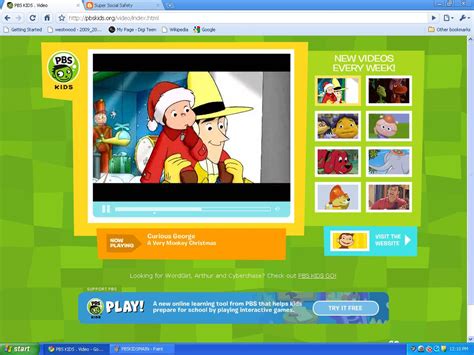 Super Social Safety: PBS Kids: a site for fun and learning