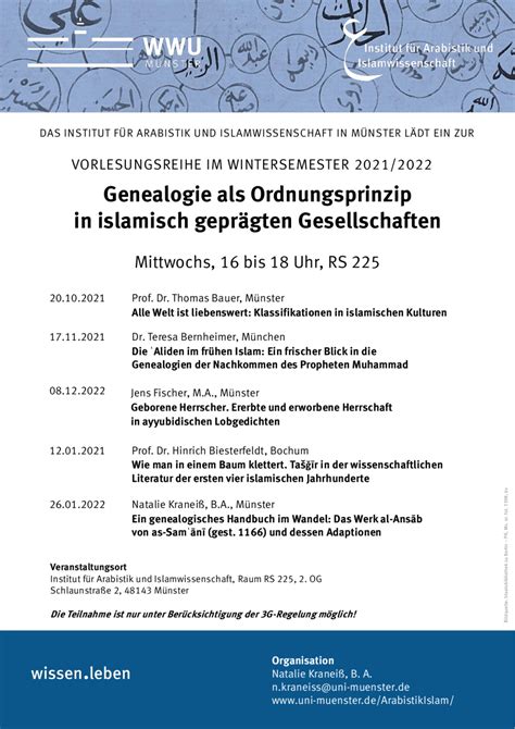 Fachbereich 09 Philologie 11 10 2021 Ringvorlesung am Institut für