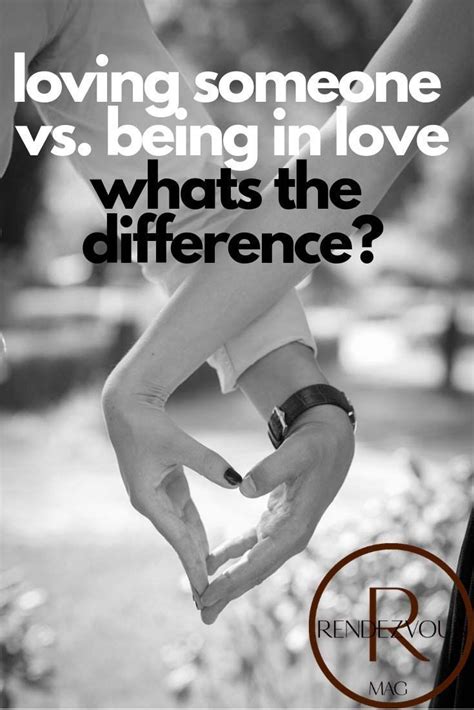 Whats The Difference Between Loving Someone And Being In Love With