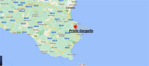 Dove Si Trova Priolo Gargallo Italia Mappa Priolo Gargallo Dove Si Trova