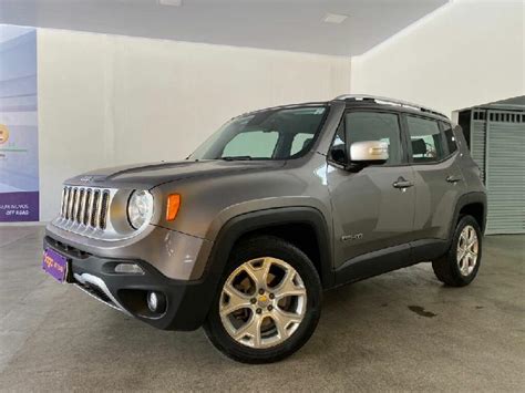 Jeep renegade 2 0 limited turbo cinza 2018 2018 goiânia em Brasil