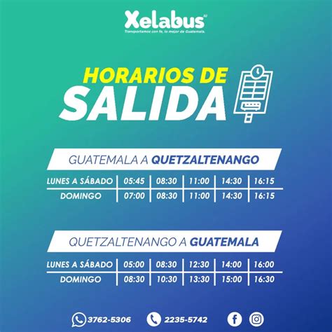 Xelabus Horarios Y Precios Guiabnb