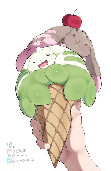 Terriermon And Lopmon Digimon Drawn By Youzaiyouzai Danbooru