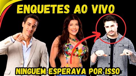 A FAZENDA 15 ENQUETE AO VIVO NINGUEM ESPERAVA POR ISSO YouTube