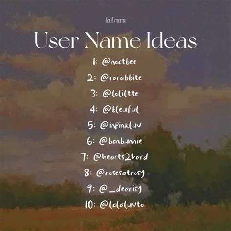 User Name Ideas In 2024 Usernames For Instagram Aesthetic Names For