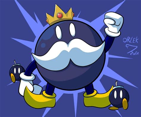 King Bomb Omb By Orlekarts On Deviantart Super Mario Art Mario Art King Boo