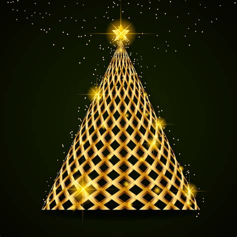 Premium Vector Abstract Christmas Tree