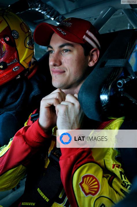 February Daytona Beach Florida Usa Joey Logano C