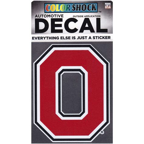 Ohio State Buckeyes Automotive Transfer Decal