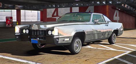 Cadillac Eldorado Lowrider Fivem Grand Theft Auto Optimized Mod