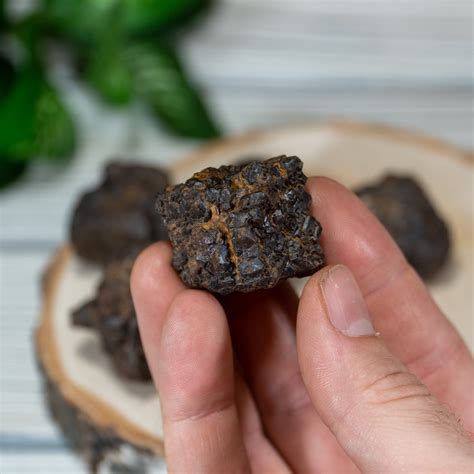 small raw limonite  pyrite  crystal council