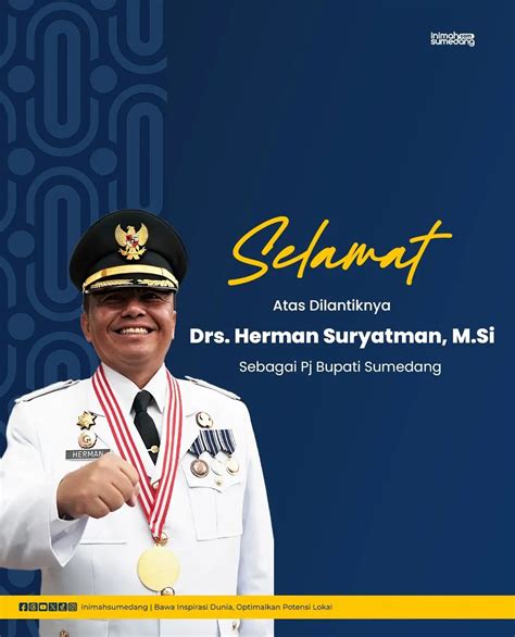 Serah Terima Dan Pelantikan PJ Bupati Sumedang