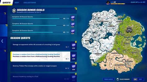 Dónde encontrar máquinas expendedoras que funcionan mal en Fortnite