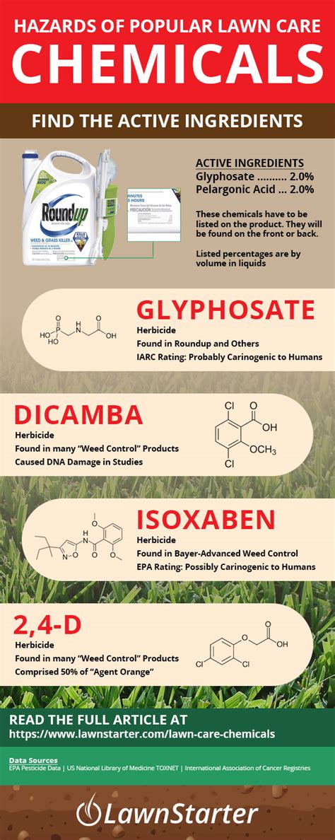 A Guide To Hazardous Lawn Care Chemicals Lawnstarter