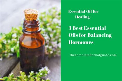 3 Best Essential Oils To Balance Hormones Health And Natural Healing Tips