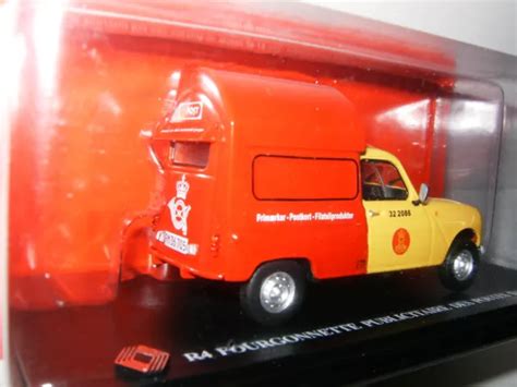 Renault 4 R4 4l F4 Poste Danoise Danemark Ptt Dk Neuve Sous Blister