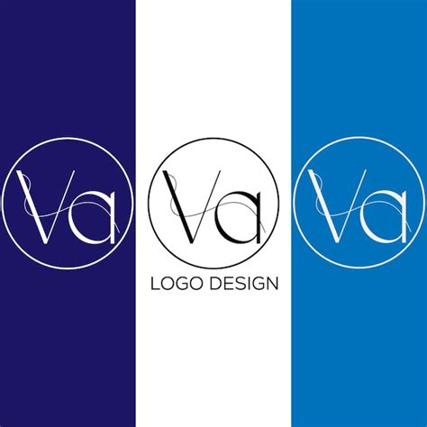 Dise O De Logotipo De Letra Inicial Va Vector Premium