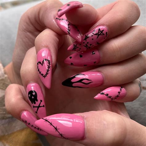 Punk Nails Artofit