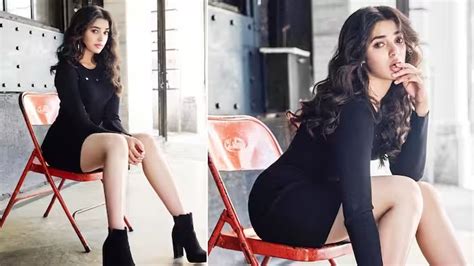 Krithi Shetty Maximizes Hotness In Black Bodycon Dress See Hot Photos