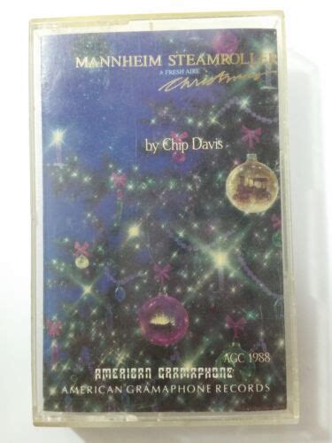 Mannheim Steamroller A Fresh Aire Christmas Agc Cassette Tape Chip