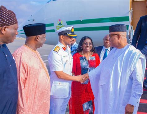 Akpabio Arrives Angola For Inter Parliamentary Union Assembly