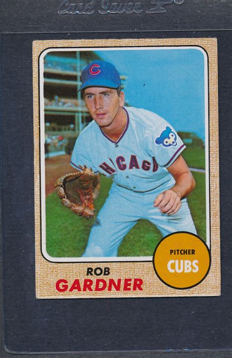 Topps Rob Gardner Cubs Ex Ebay