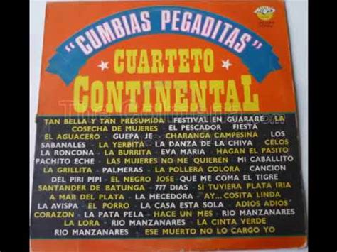 Cuarteto Continental Cumbias Pegaditas Volumen I Lado B YouTube