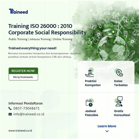 Training Iso 26000 Corporate Social Responsibility