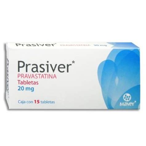 Pravastatina 20 Mg Tabletas Con 15 Prasiver