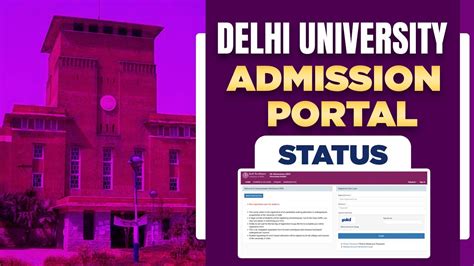 Delhi University Admission Process 2022 Delhi University Admission