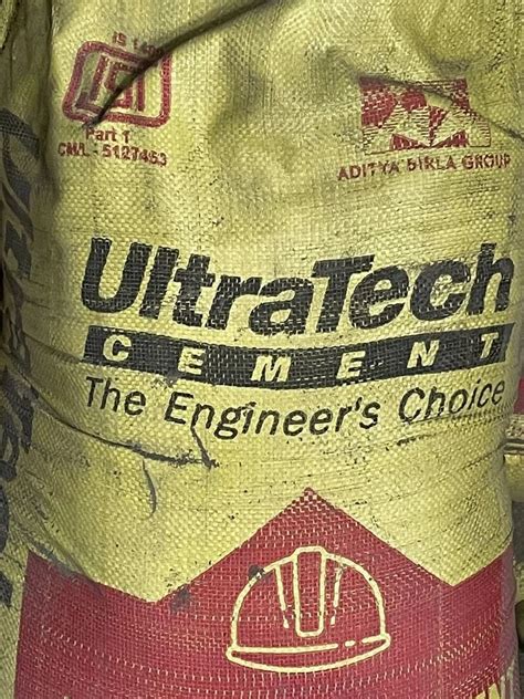 50 Kg Ultratech Ppc Cement Grade 53 At Rs 330 In Bokaro Steel City