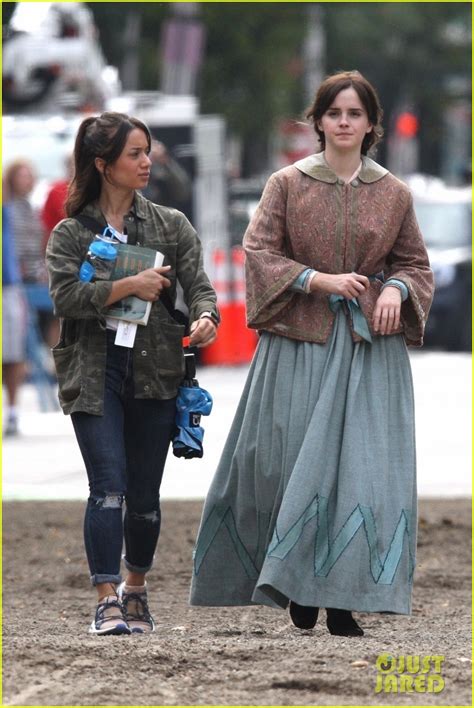 Photo: emma watson little women set 17 | Photo 4161353 | Just Jared