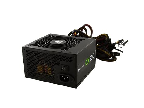 Corsair Cx Series Cx500 500w 80 Plus Bronze Active Pfc Atx12v And Eps12v Power Supply