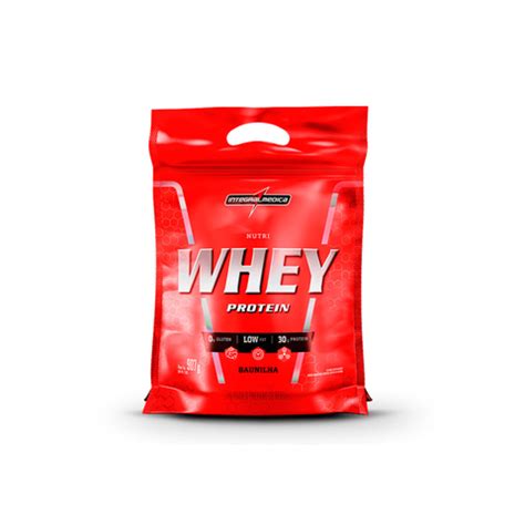 Nutri Whey Refil Baunilha 900gr Integralmedica Farma Ponte