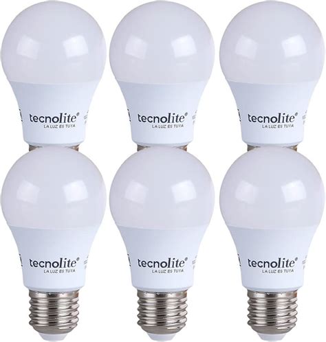 Tecnolite Foco A19 LED 14 W Luz Suave Cálida Base E27 No atenuable