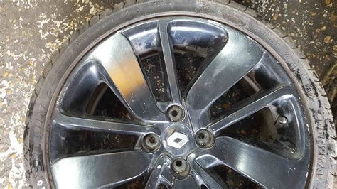 Renault Clio MK4 2013 2018 Drenalic Alloy Wheels SET X4 Black 4 Store