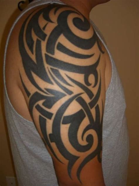 Tribal Sleeve Tattoos Tribal Sleeve Tattoos Half Sleeve Tattoos