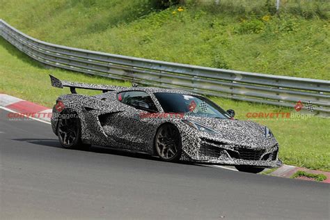 Spied C Corvette Zora Prototypes Take The Nurburgring As Sticker